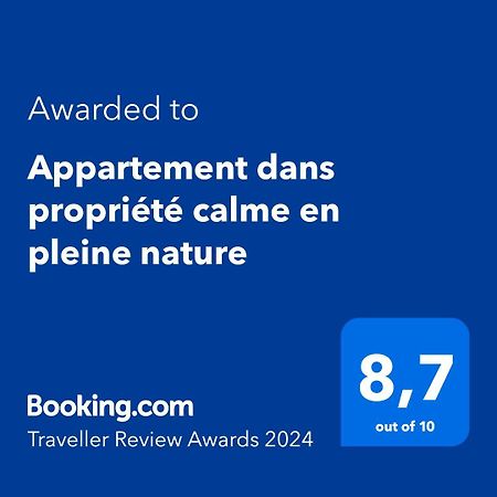 Appartement Dans Propriete Calme En Pleine Nature Charbonnières-les-Bains Kültér fotó
